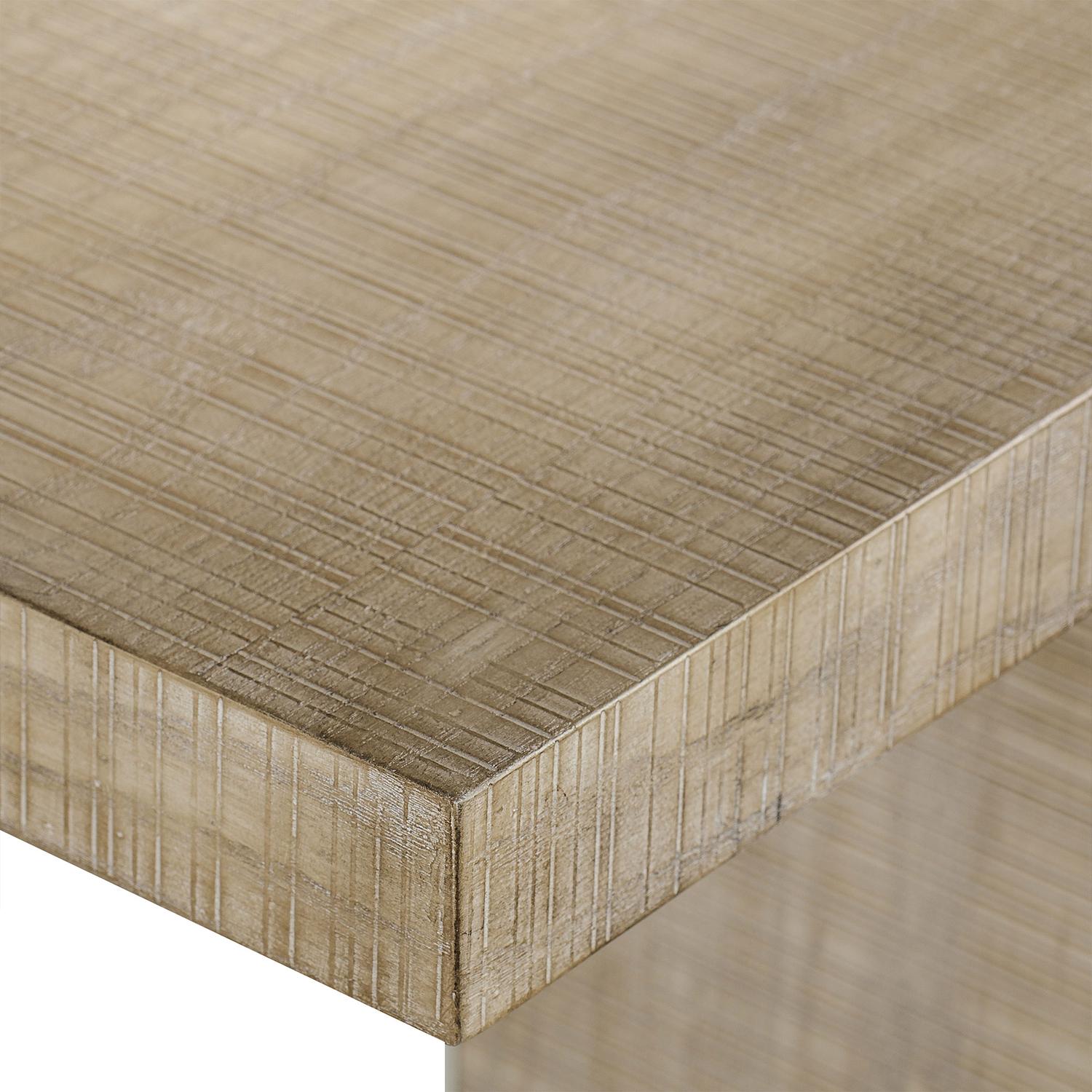 Raffles Side Table Natural End Table - Andrew Martin
