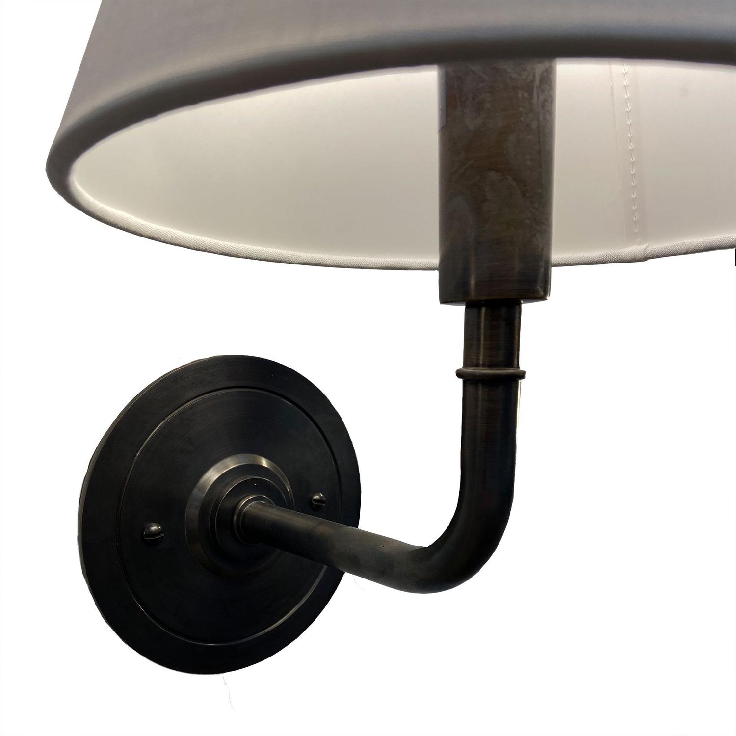 Esme Wall Light Bronze Wall Light Distressed Bronze - Andrew Martin