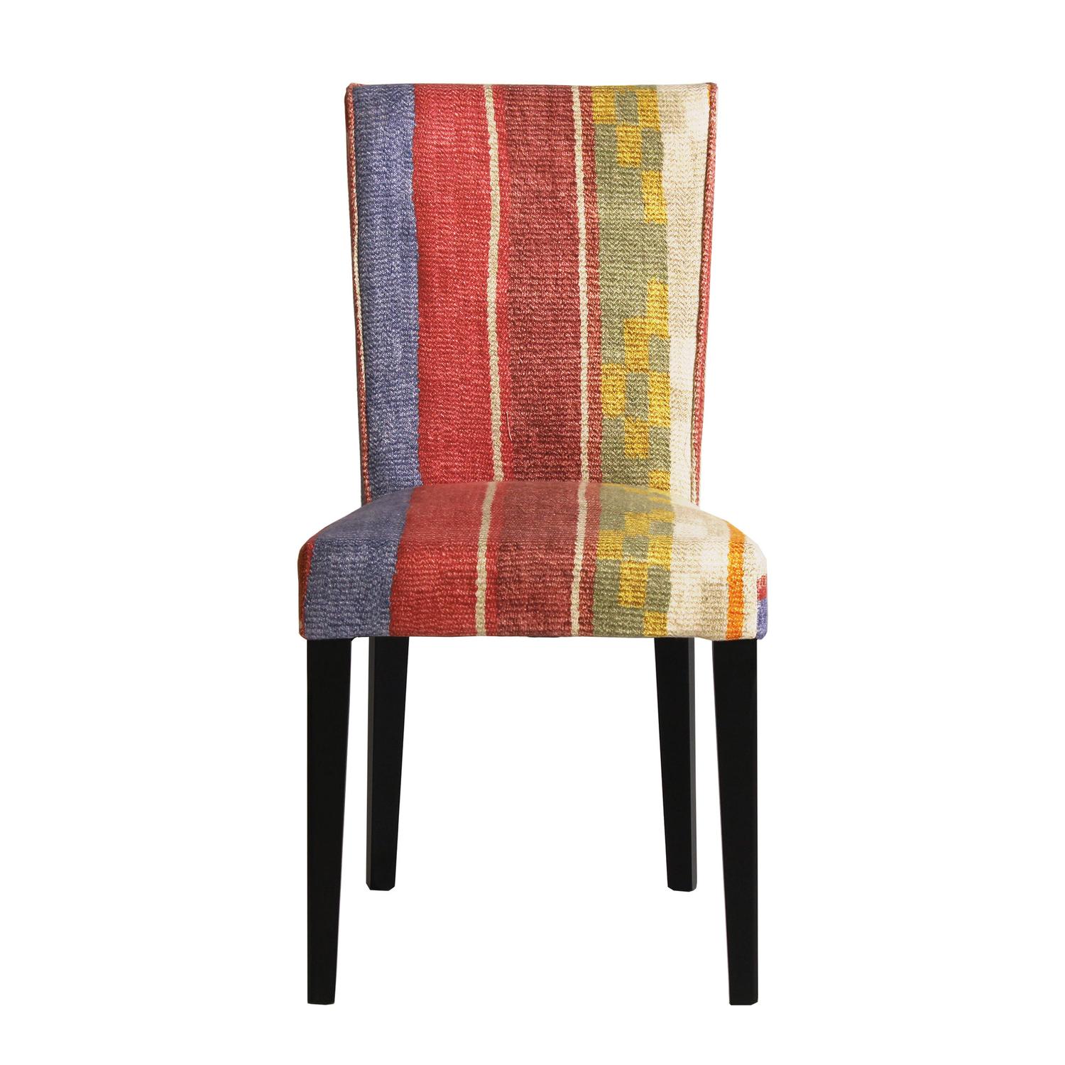 Addington Dining Chair Indus Brick Dining Chair - Andrew Martin Linen