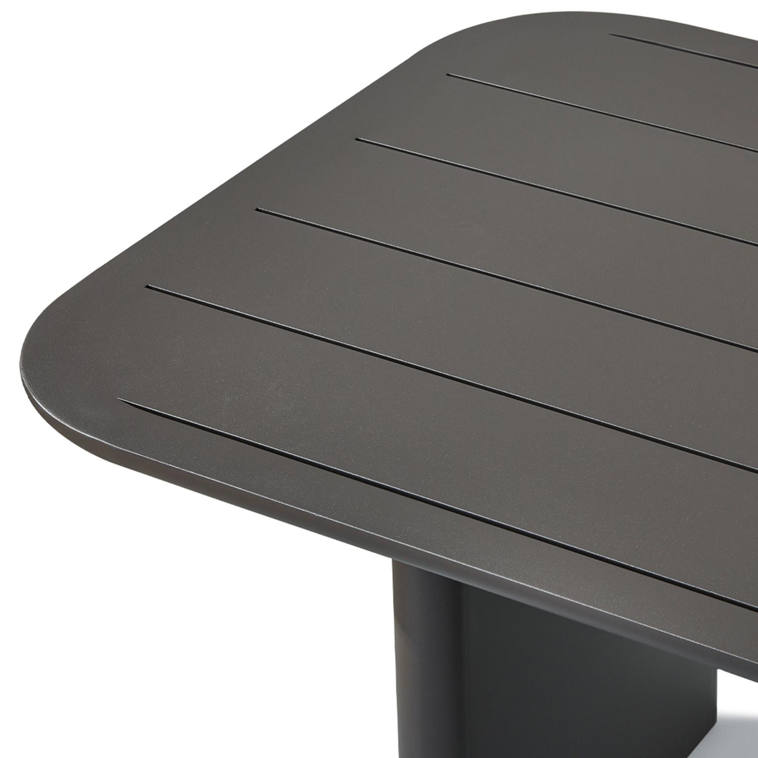 Caicos Dining Table Slate Outdoor Dining Table - Andrew Martin