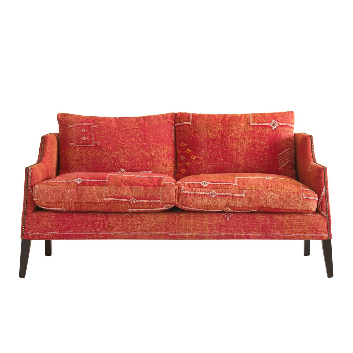 Regal Sofa Moroccan Sofa Orange - Andrew Martin
