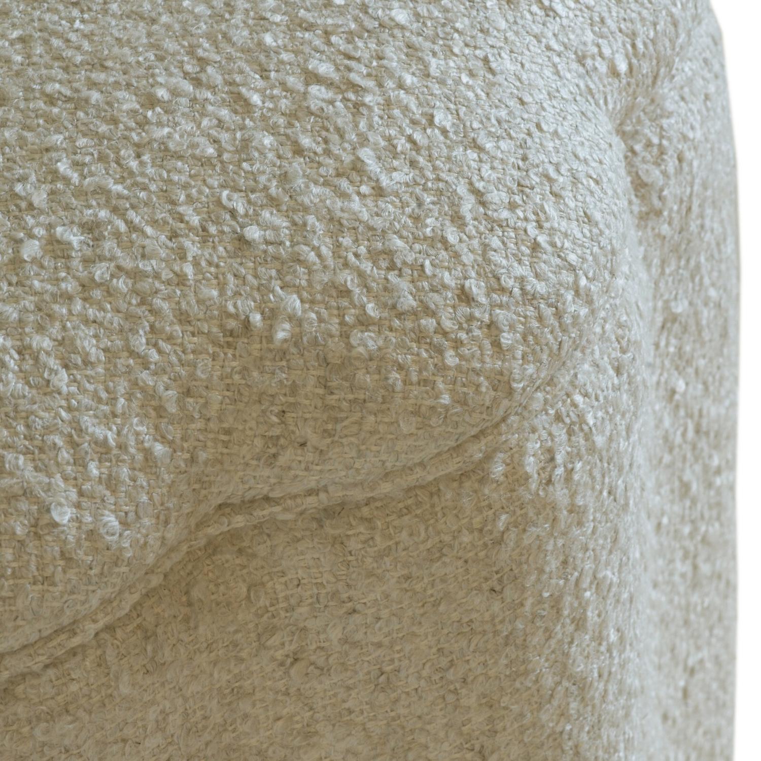 Daisy Ottoman Huntsman Ottoman Huntsman Natural - Andrew Martin Boucle