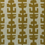 Geometric design, woven in olive