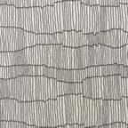 Geometric linen weave in storm grey