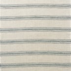 Striped fabric with irregular boucle yarn in denim