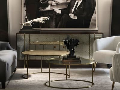 Shagreen nesting coffee table cheap