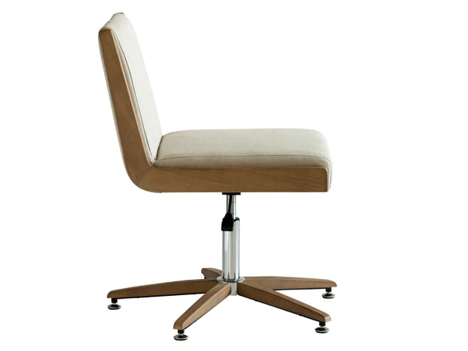 Ralph Desk Chair Fabric Swivel Chair Linen Office Chair