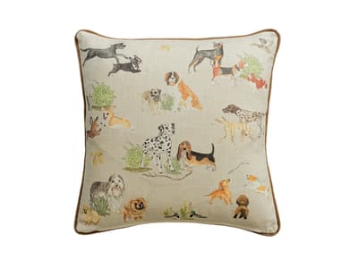 Luxury Dog Print Cushion