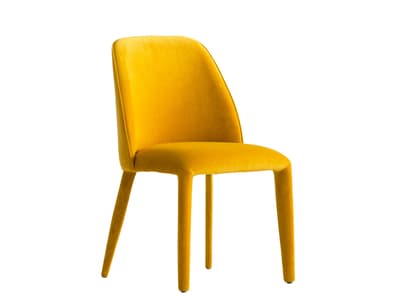 Yellow dining chair