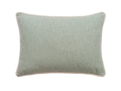 Cushion in soft washed blue
