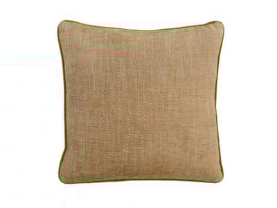 Herringbone chenille cushion