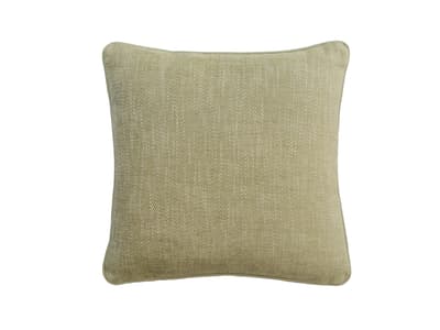 Herringbone chenille cushion