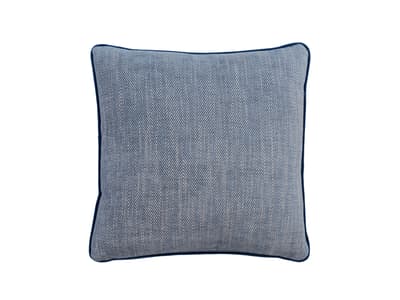 Herringbone chenille cushion