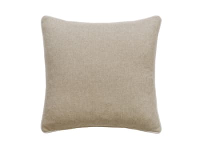 Calming floral embroidery cushion