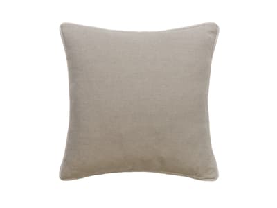 Calm tropical embroidery cushion