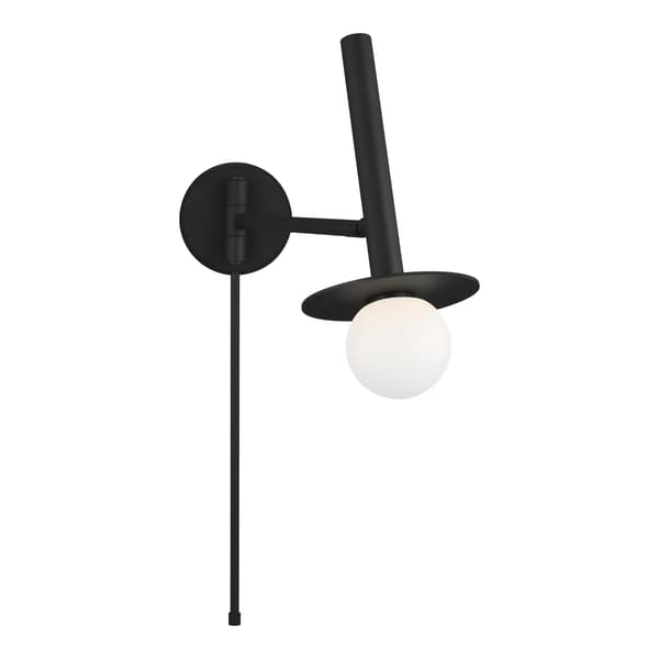 Nodes Pivot Wall Light Midnight Black, Wall Light - Andrew Martin thumbnail