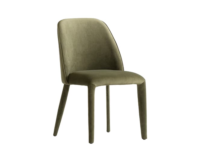 dining chair in olive green