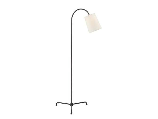 floor lamp in aged iron