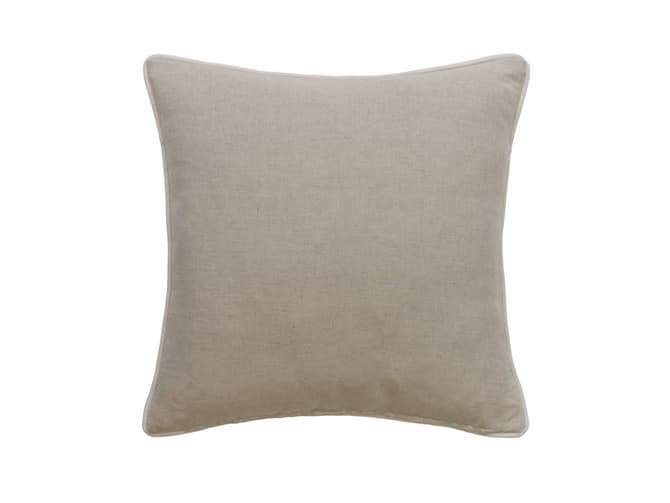 Calm tropical embroidery cushion