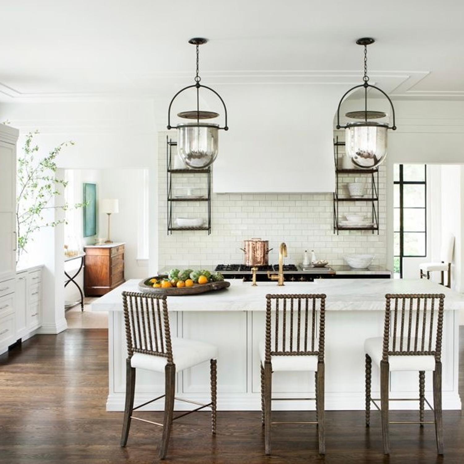 Lorford Pendant Aged Iron Pendant Light - Andrew Martin