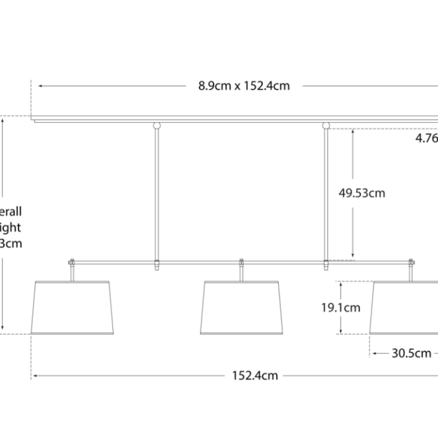 Bryant Pendant Bronze Ceiling Light Large - Andrew Martin
