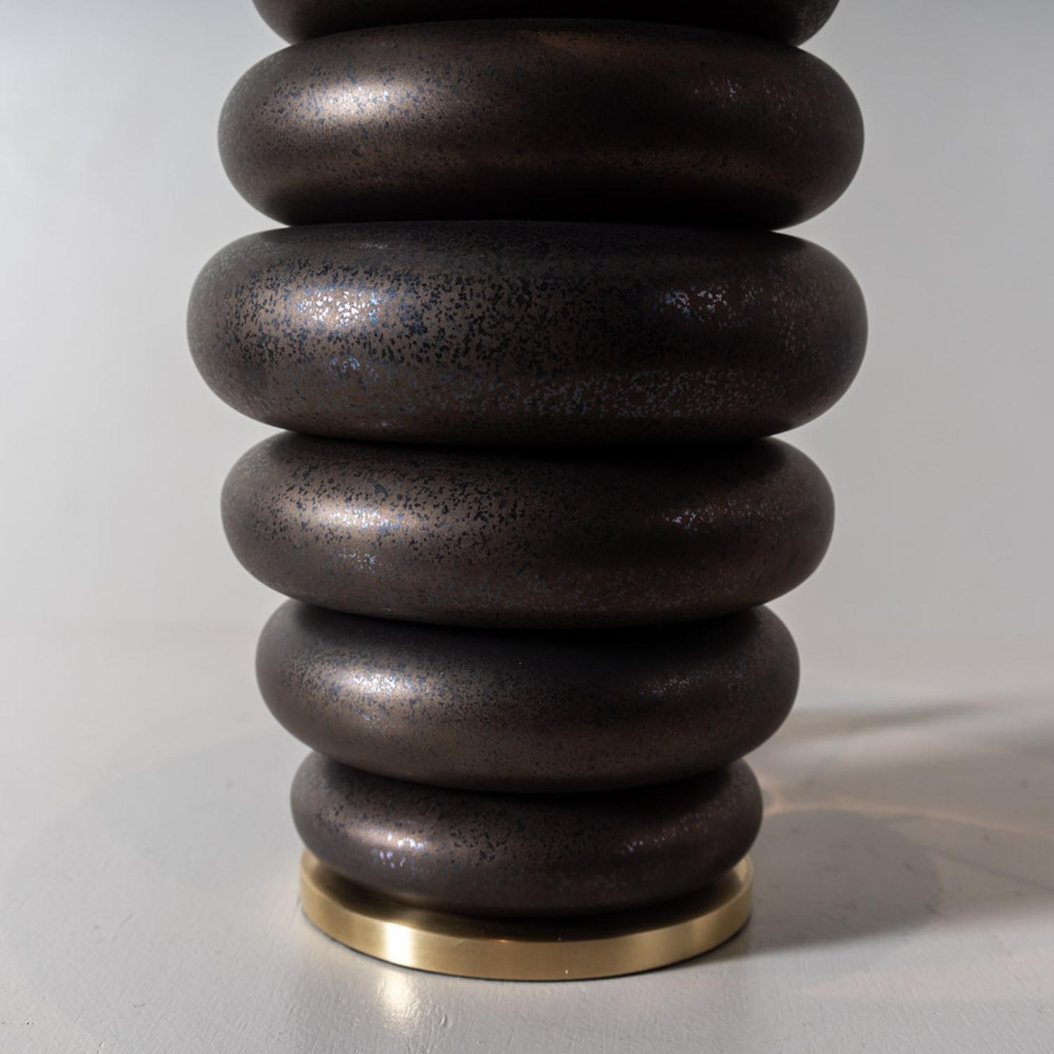 Phoebe Table Lamp Bronze Table Lamp Crystal Bronze - Andrew Martin