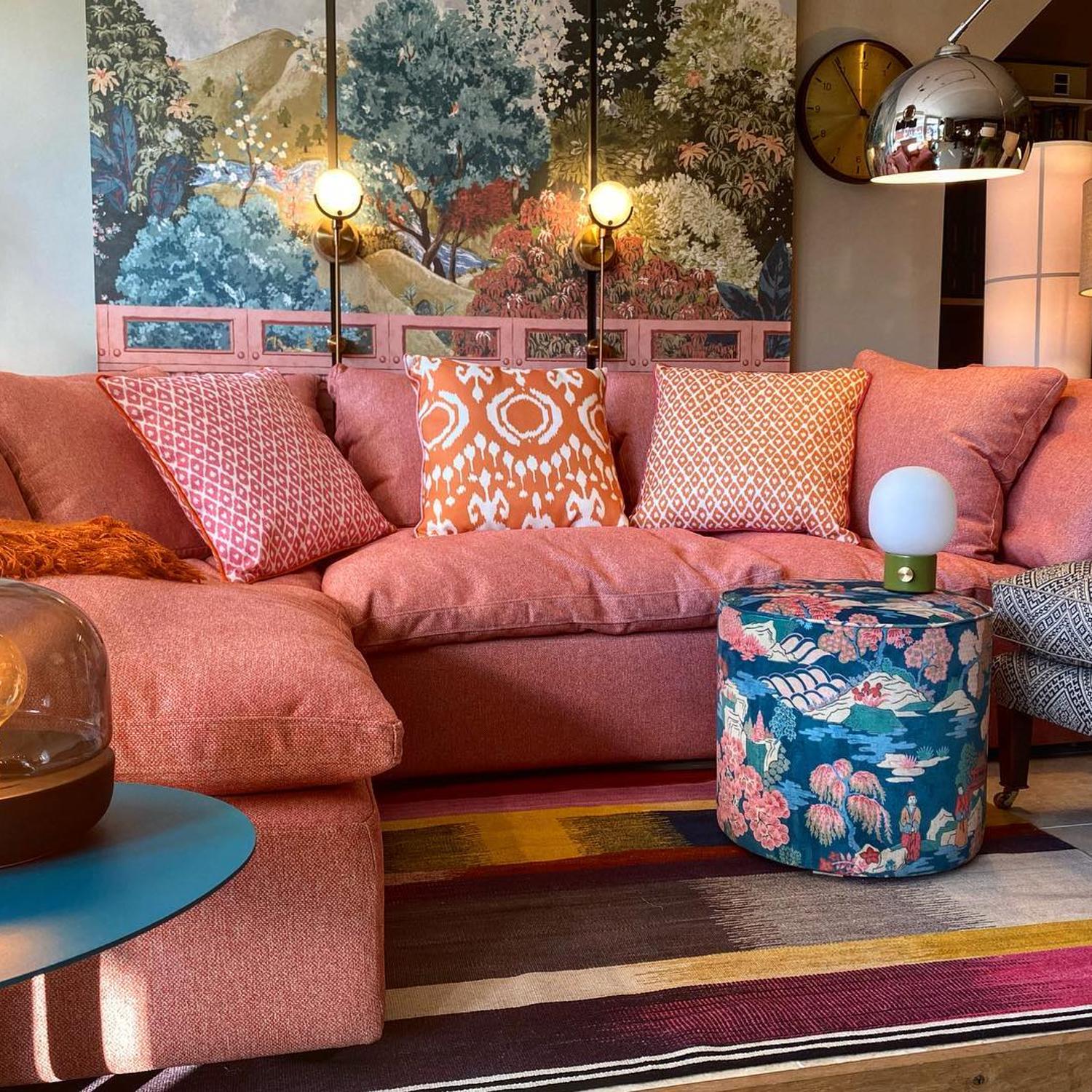 Truman Sofa Junior Custom Armless Section Sectional Sofa Andrew Martin