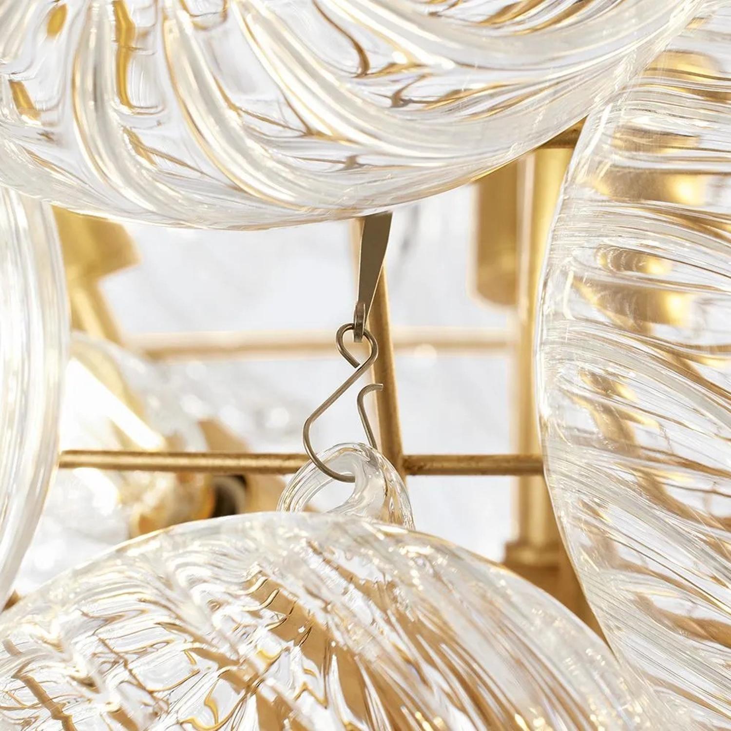 Talia Chandelier Gild Chandelier Large - Andrew Martin