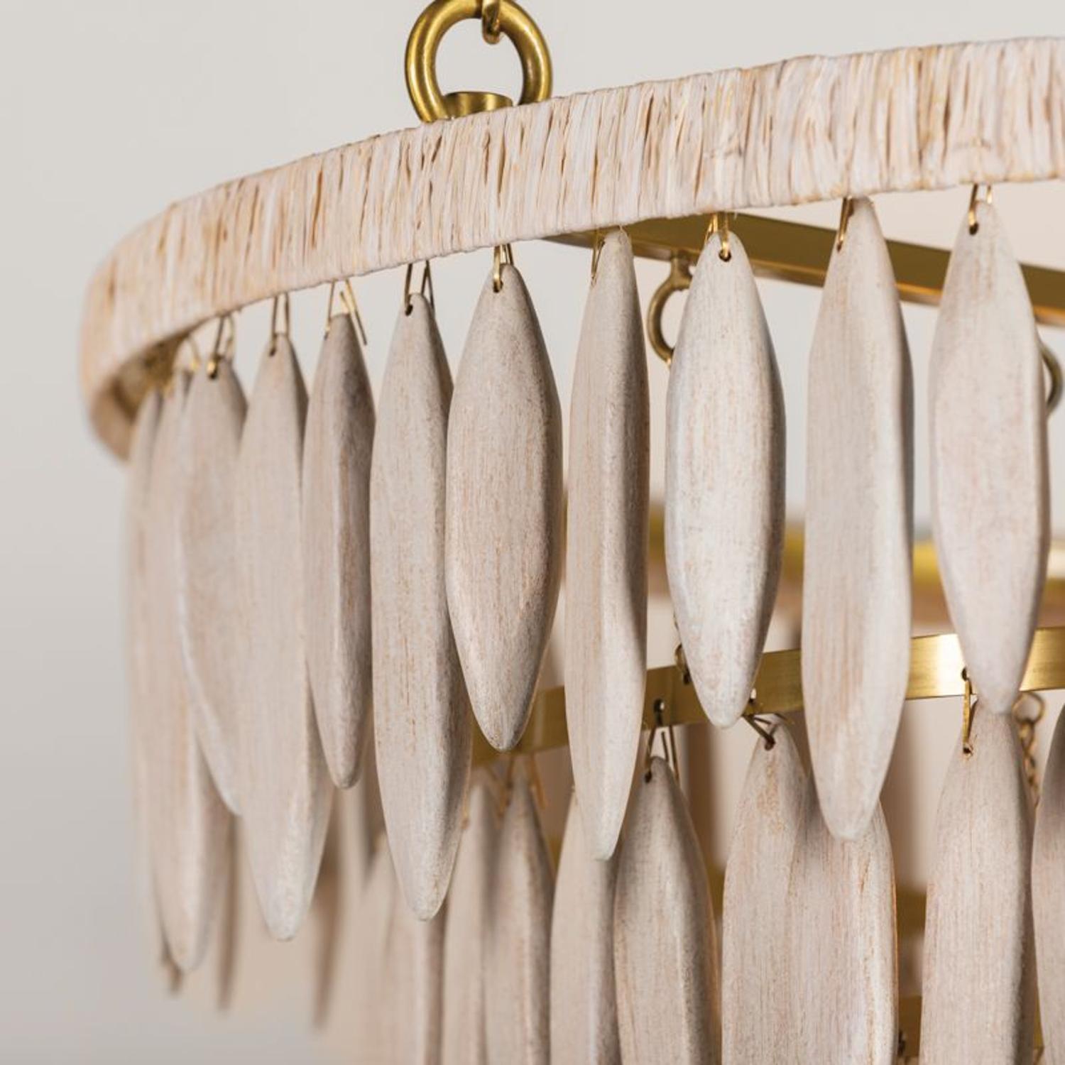 Tiffany Chandelier Light White - Andrew Martin