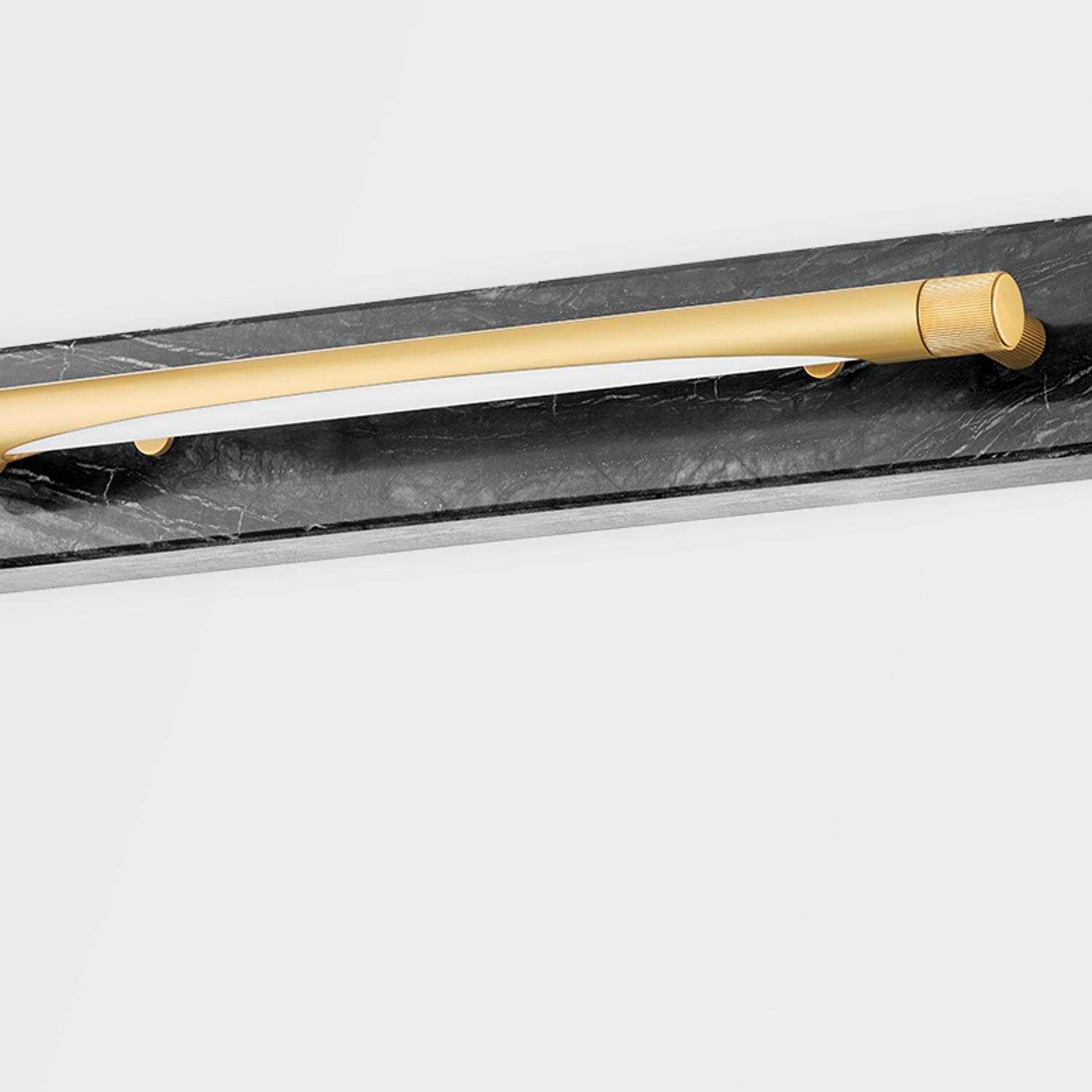 Hayden Light Black Brass - Andrew Martin