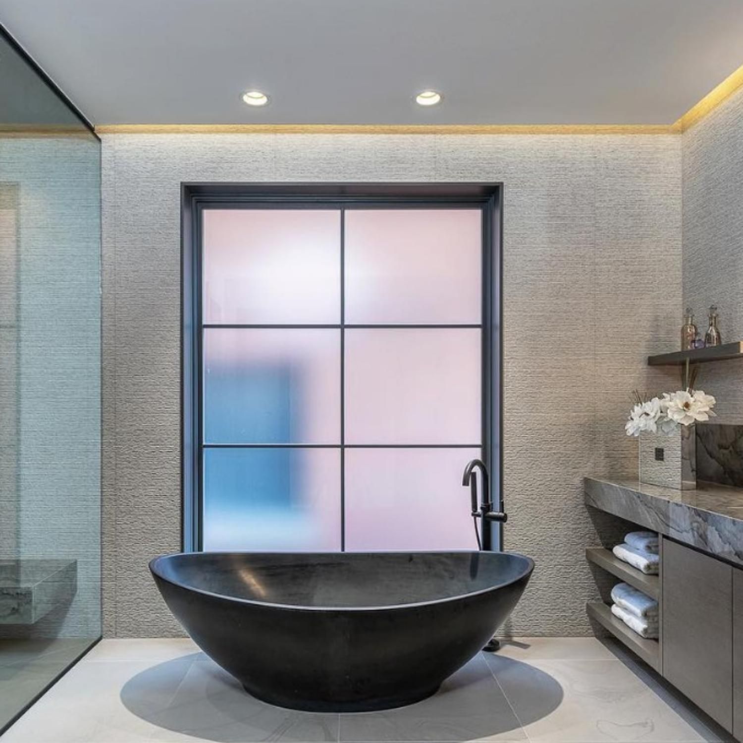 Utopia Large Double Wall Light Aged Iron Light Large - Andrew Martin