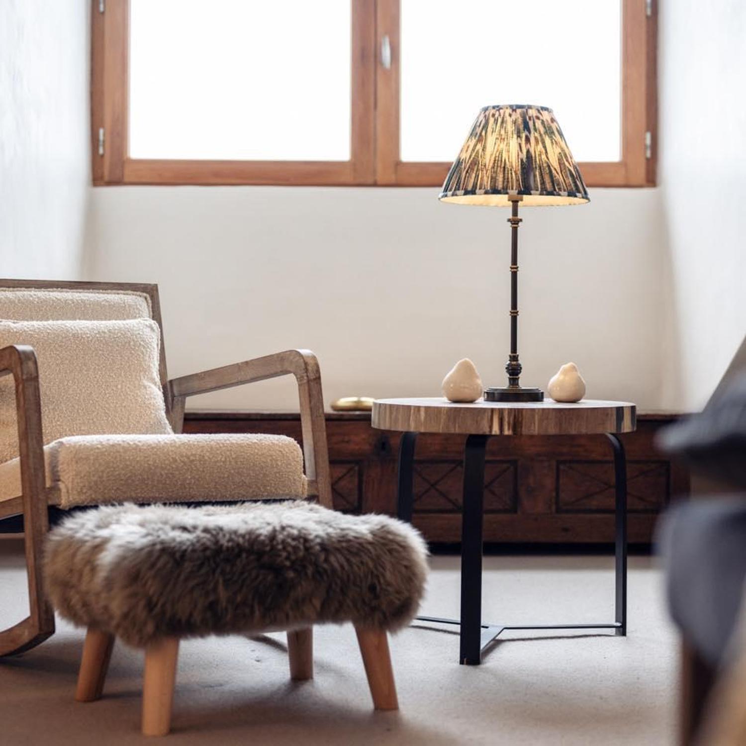 Jed Rocking Chair White Rocking Chair - Andrew Martin Boucle