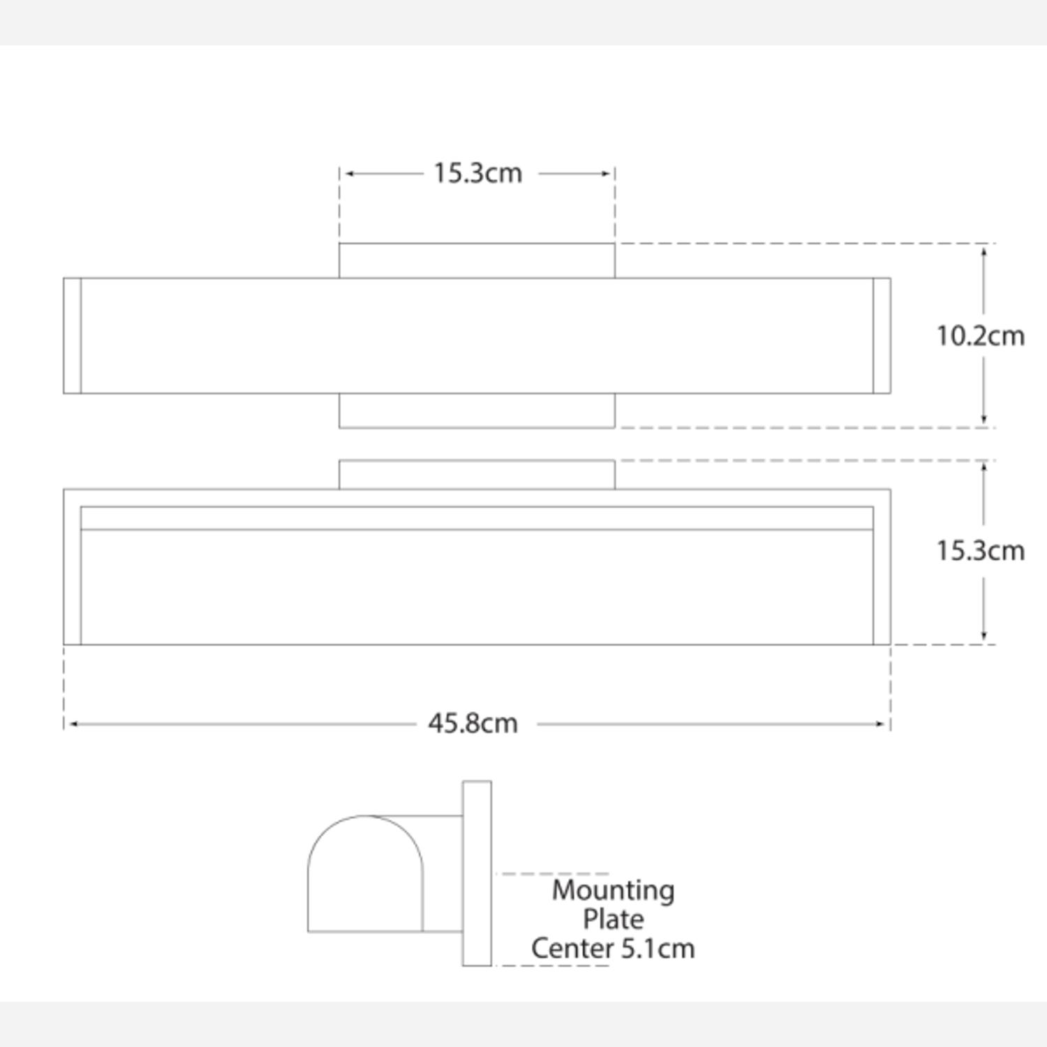 David Wall Light Nickel Picture Light Large Polished Nickel - Andrew Martin