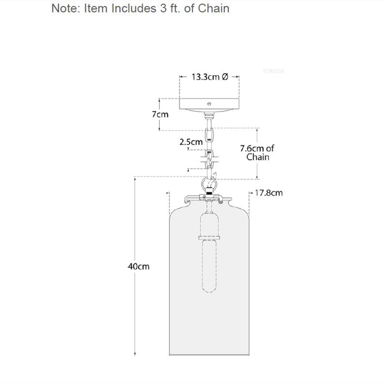 Katie Pendant Brass Pendant Light Hand-rubbed Antique Brass - Andrew Martin