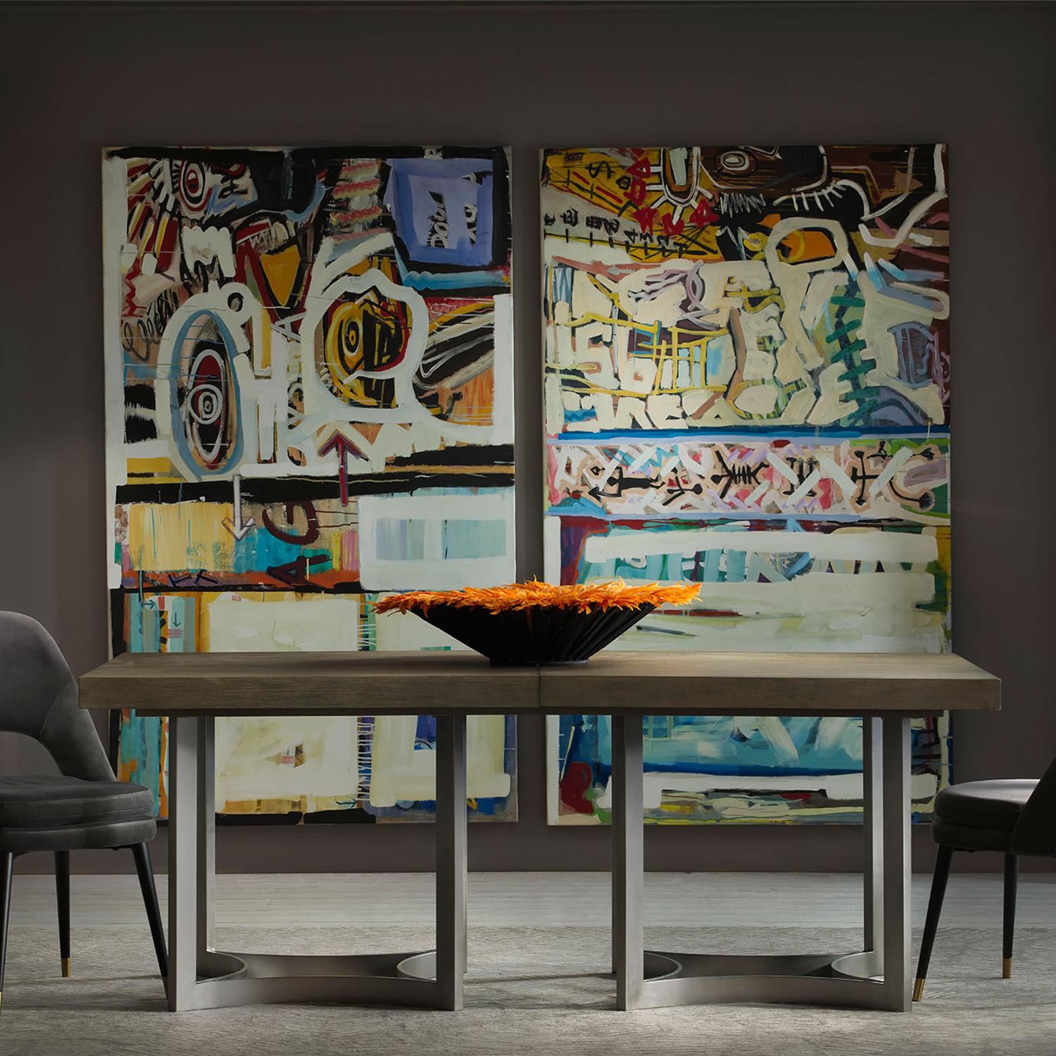 Ashton Extending Dining Table Extending Dining Table Light Large - Andrew Martin