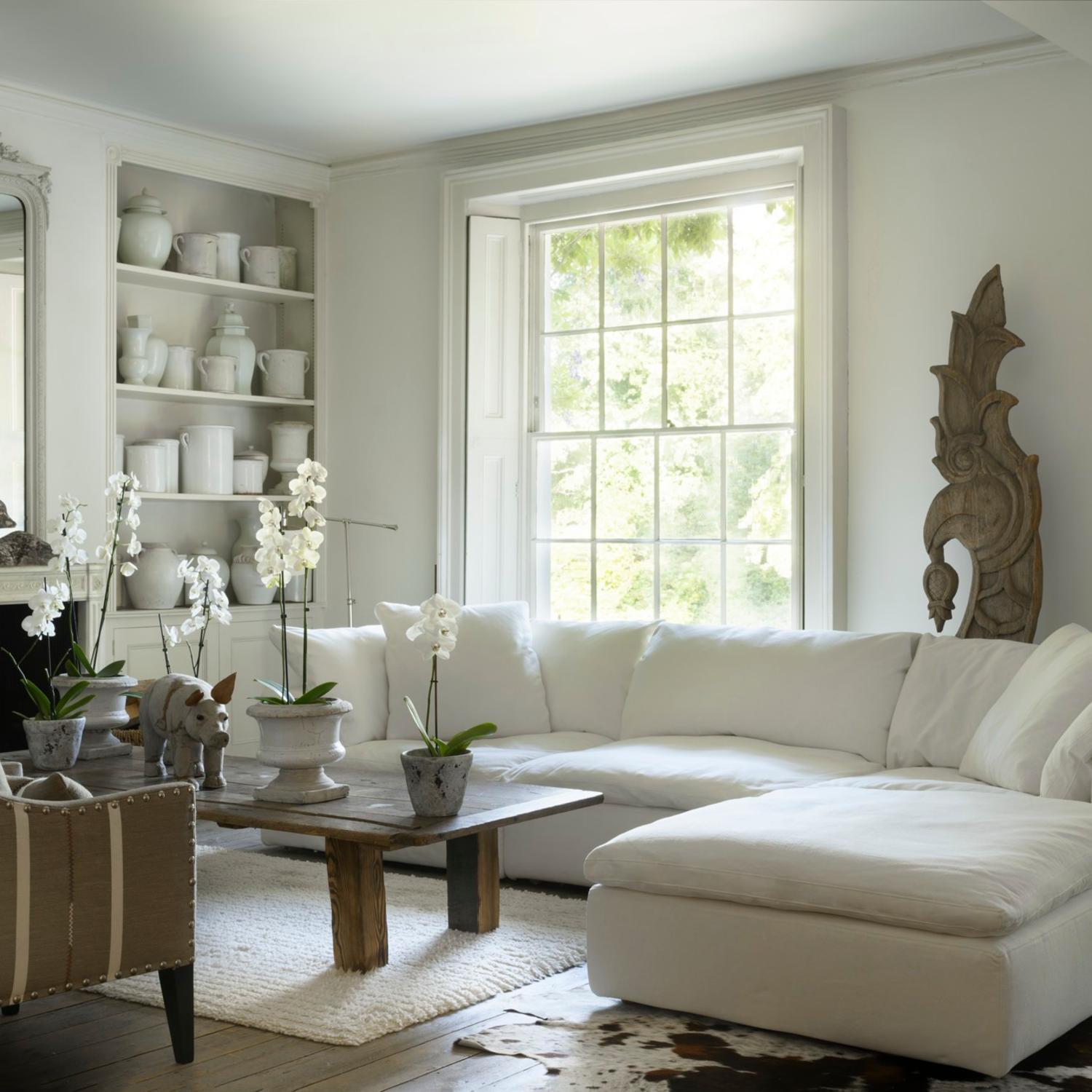 Truman Sofa Large Custom Footstool Footstool - Andrew Martin