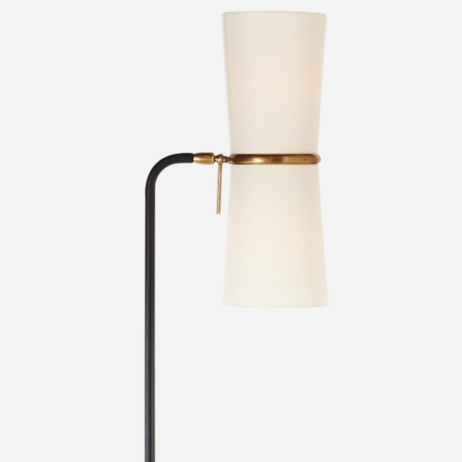 Clarkson Floor Lamp Black Floor Lamp - Andrew Martin