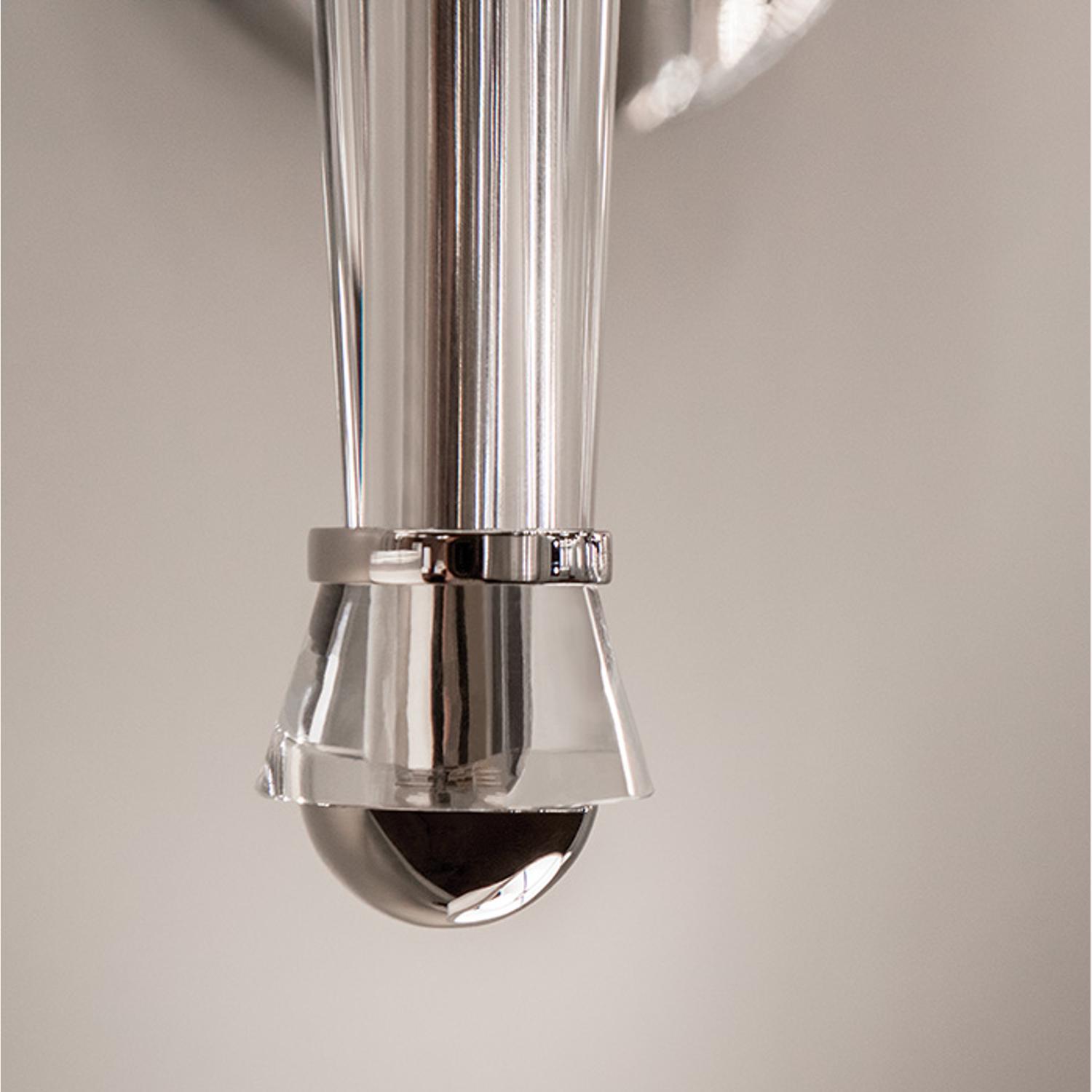 Volta Wall Light Nickel - Andrew Martin