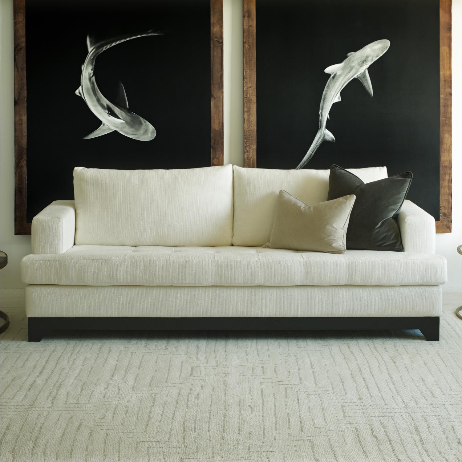 Traverse Ivory Rug 9 X 12 - Andrew Martin