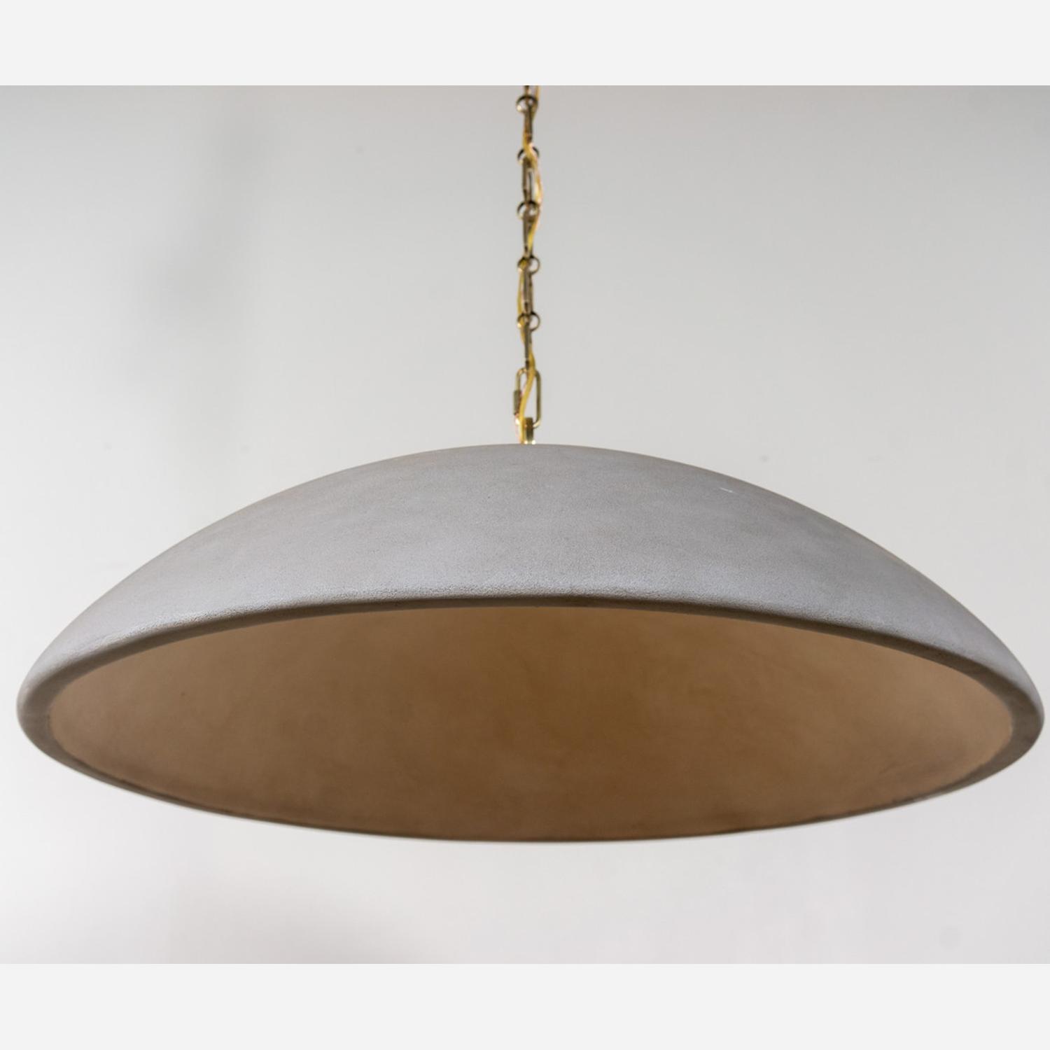 Elliot Pendant Light Grey - Andrew Martin