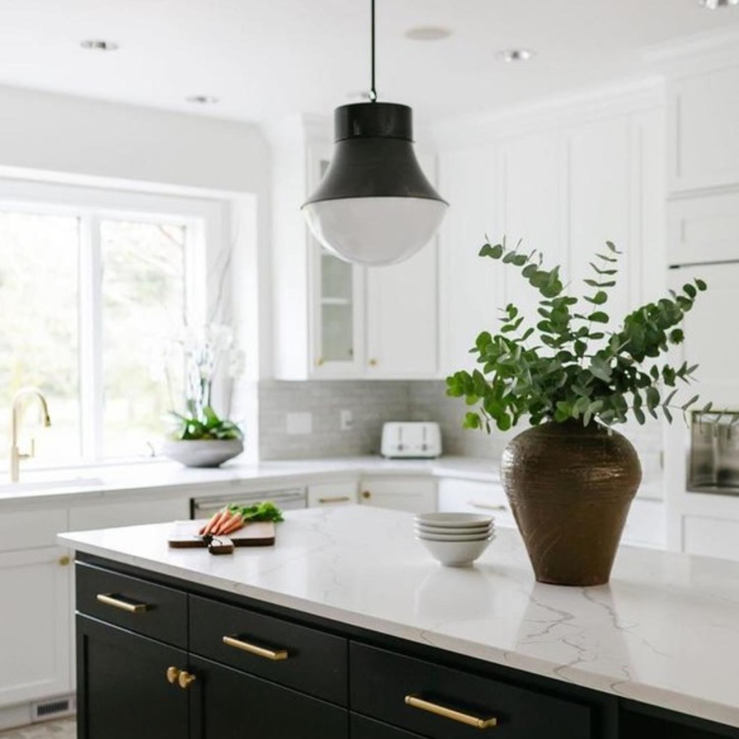 Precision Pendant Bronze Pendant Light Large - Andrew Martin