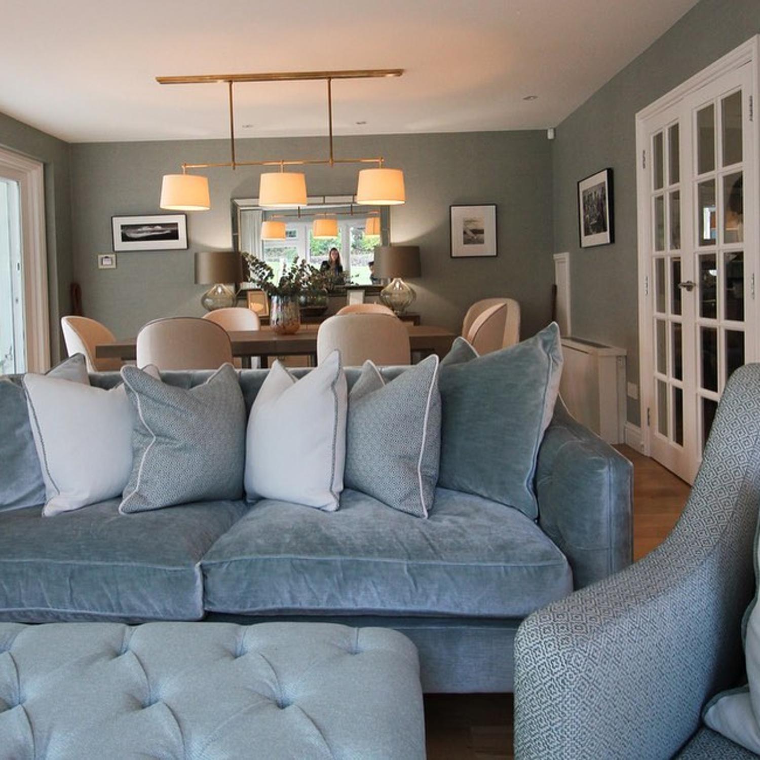 Bryant Pendant Brass Ceiling Light Large Hand-rubbed Antique Brass - Andrew Martin