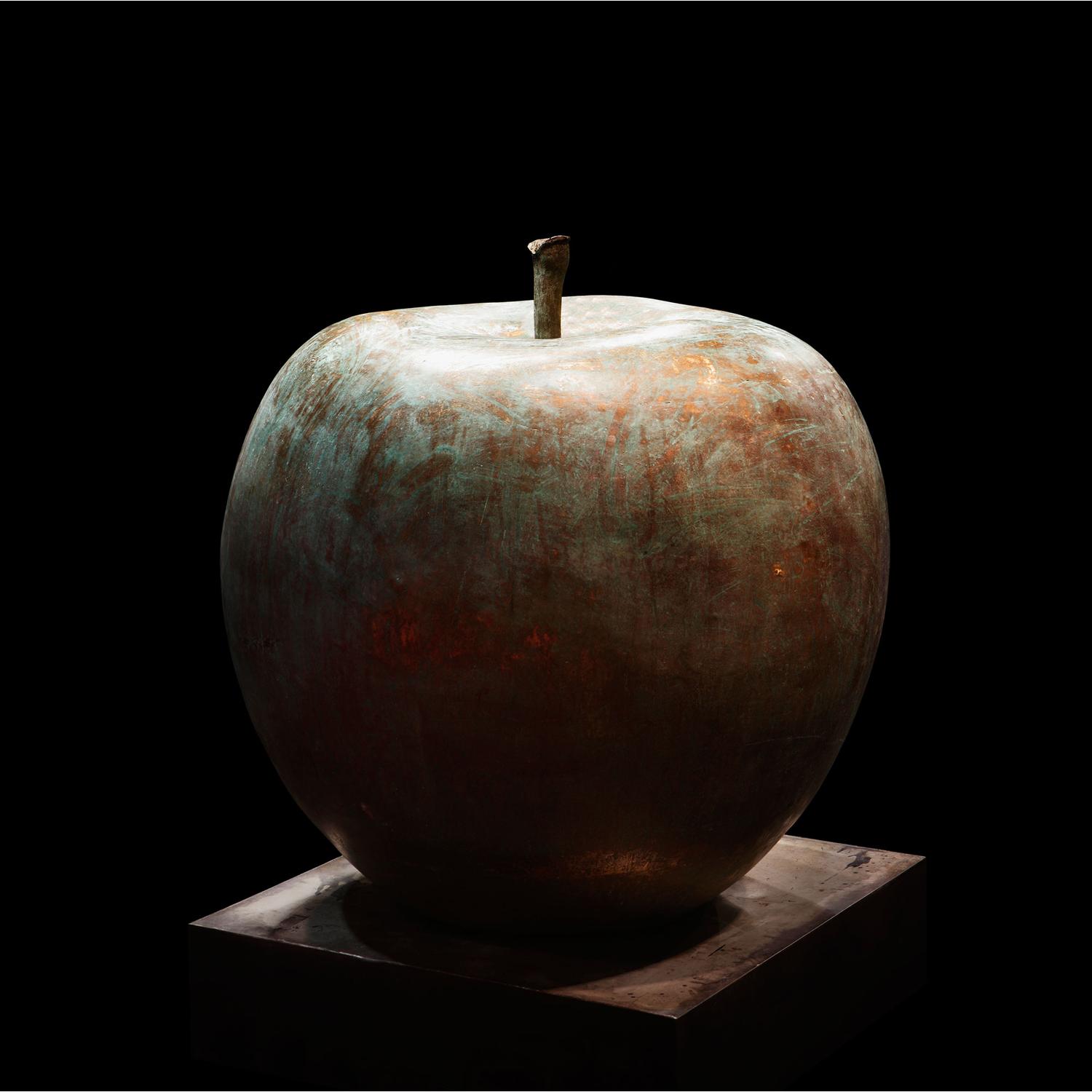 Apple - Cast Bronze 30cm X 26cm Accessory 30cm X 26cm - Andrew Martin