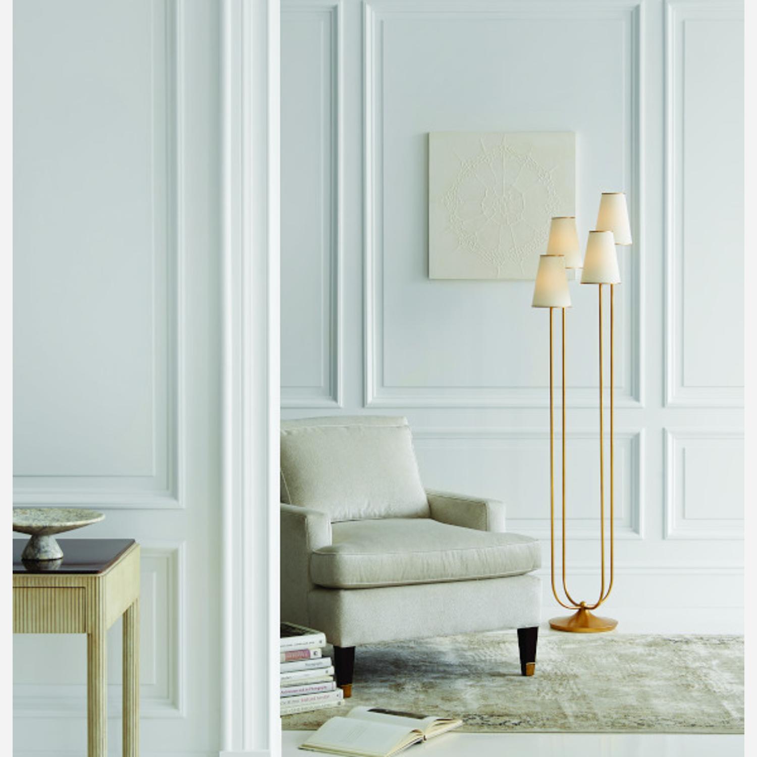 Montreuil Floor Lamp Gild Floor Lamp - Andrew Martin