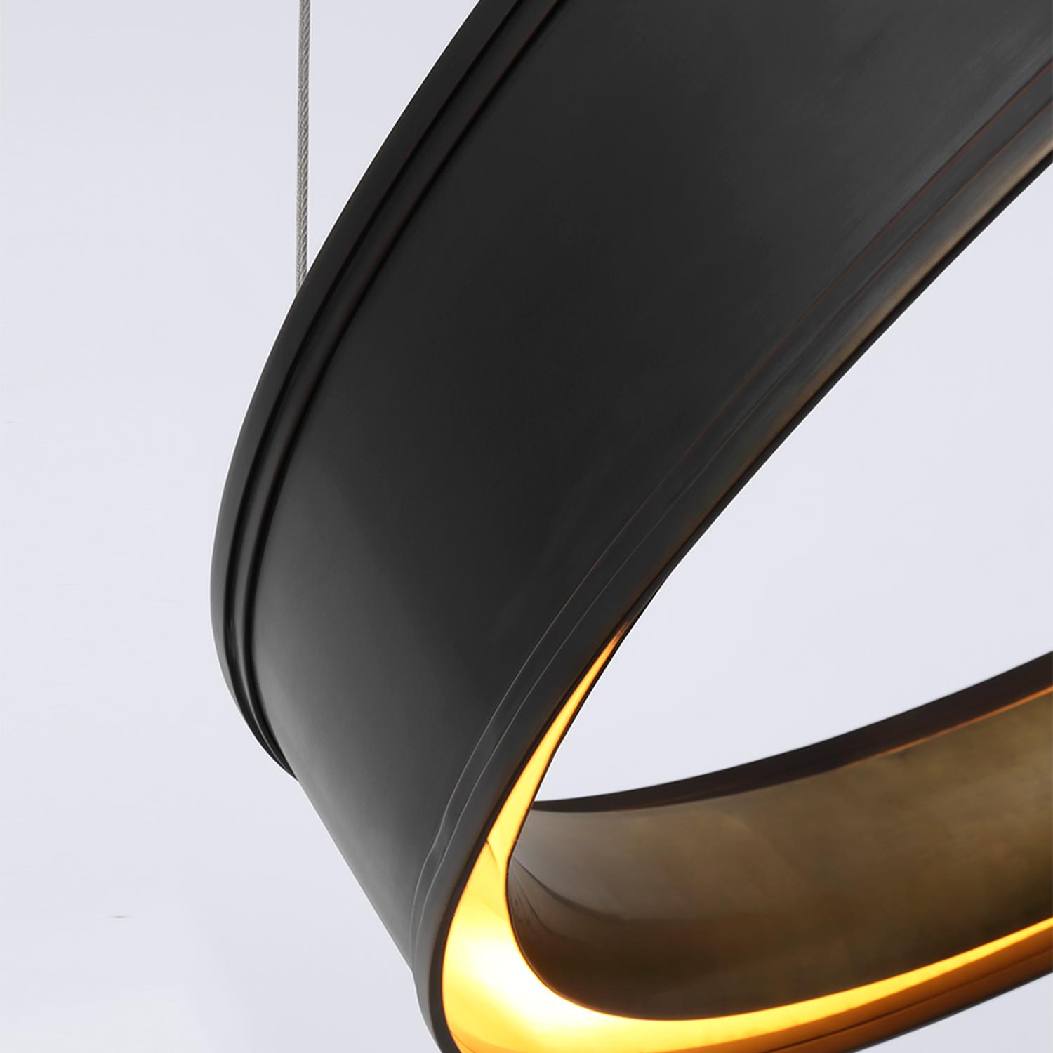 Connery Chandelier Bronze Large - Andrew Martin