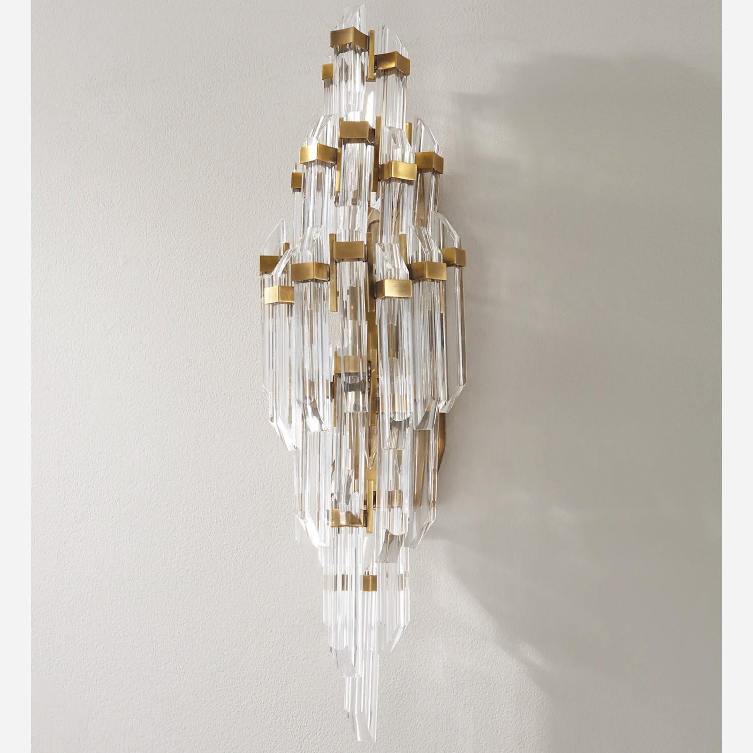 Adele Wall Light Brass - Andrew Martin