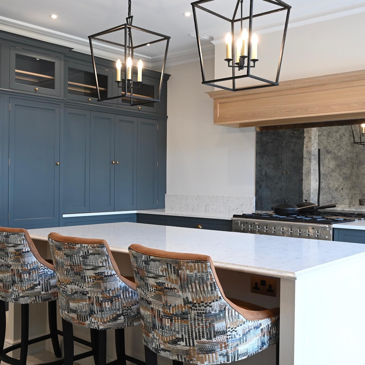 Darlana Pendant Aged Iron Pendant Light Large - Andrew Martin