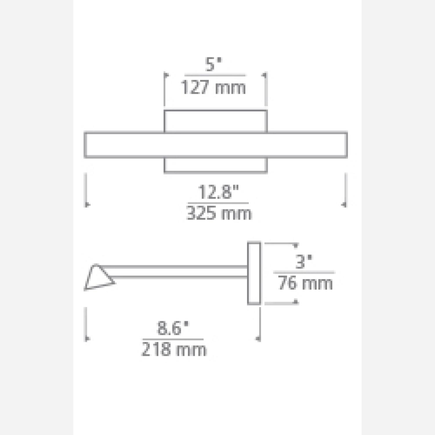 Dessau Picture Light Nightshade Black Picture Light - Andrew Martin