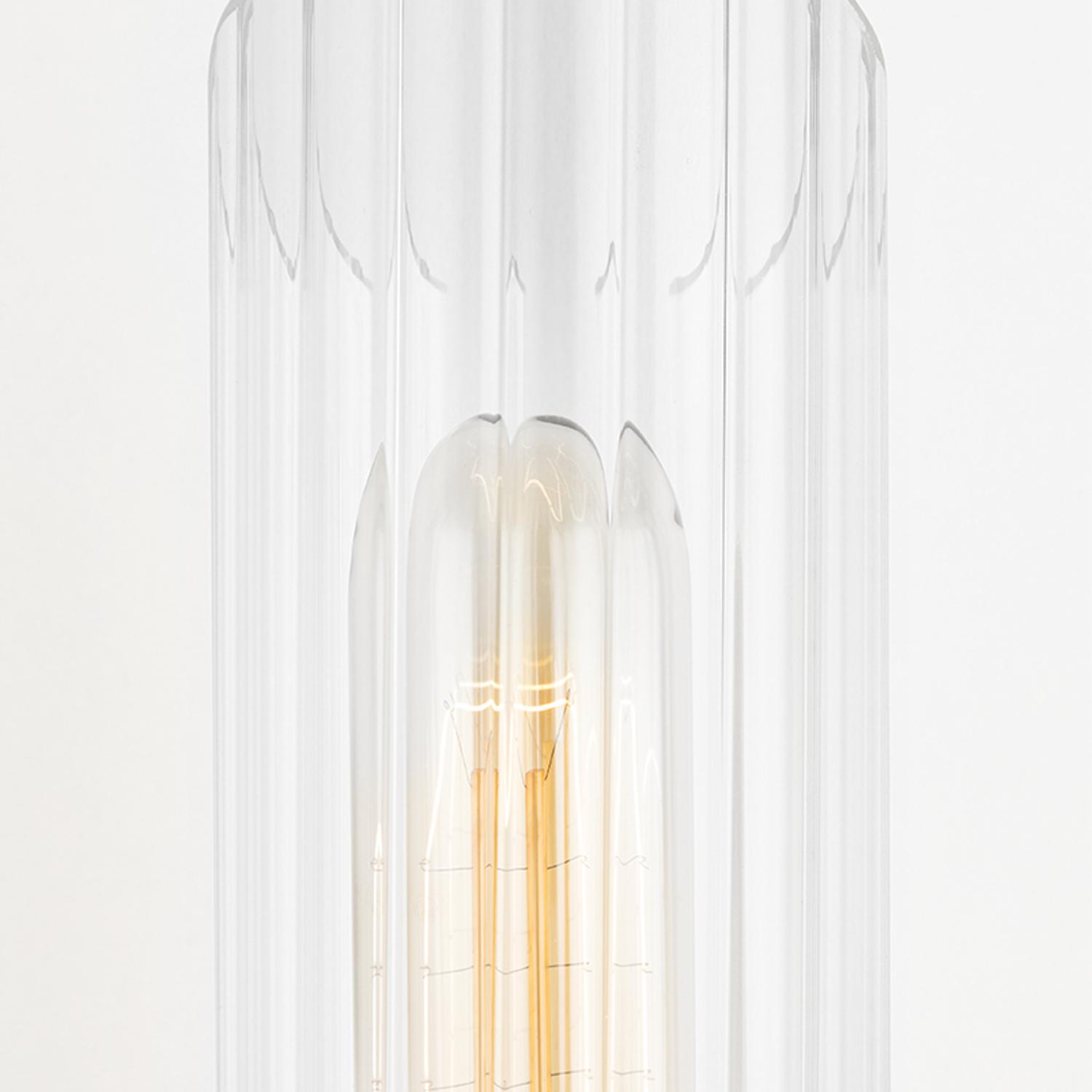 Cecily Wall Light Nickel Wall Light Small Polished Nickel - Andrew Martin