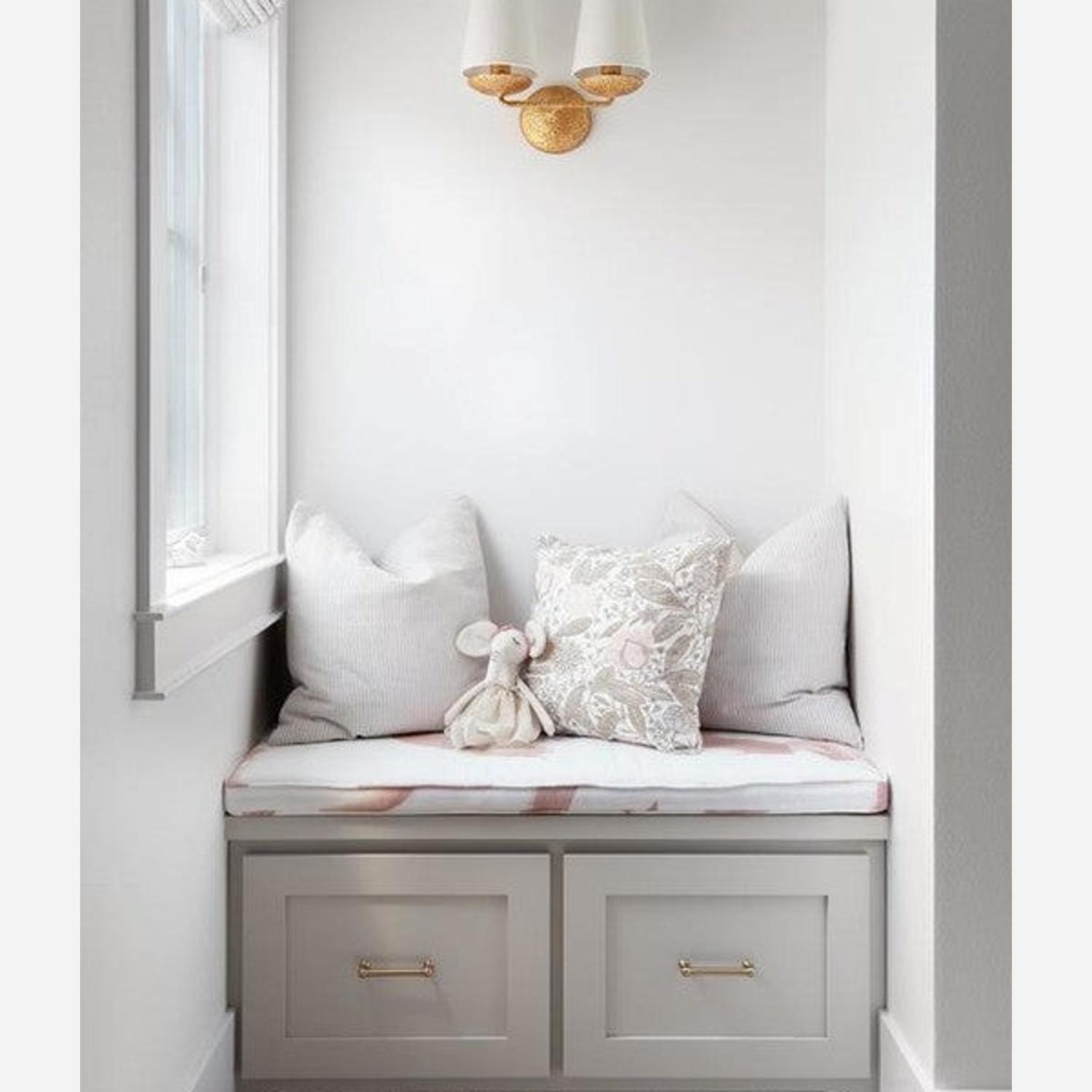 Fontaine Single Wall Light Gilded Plaster Light Single - Andrew Martin